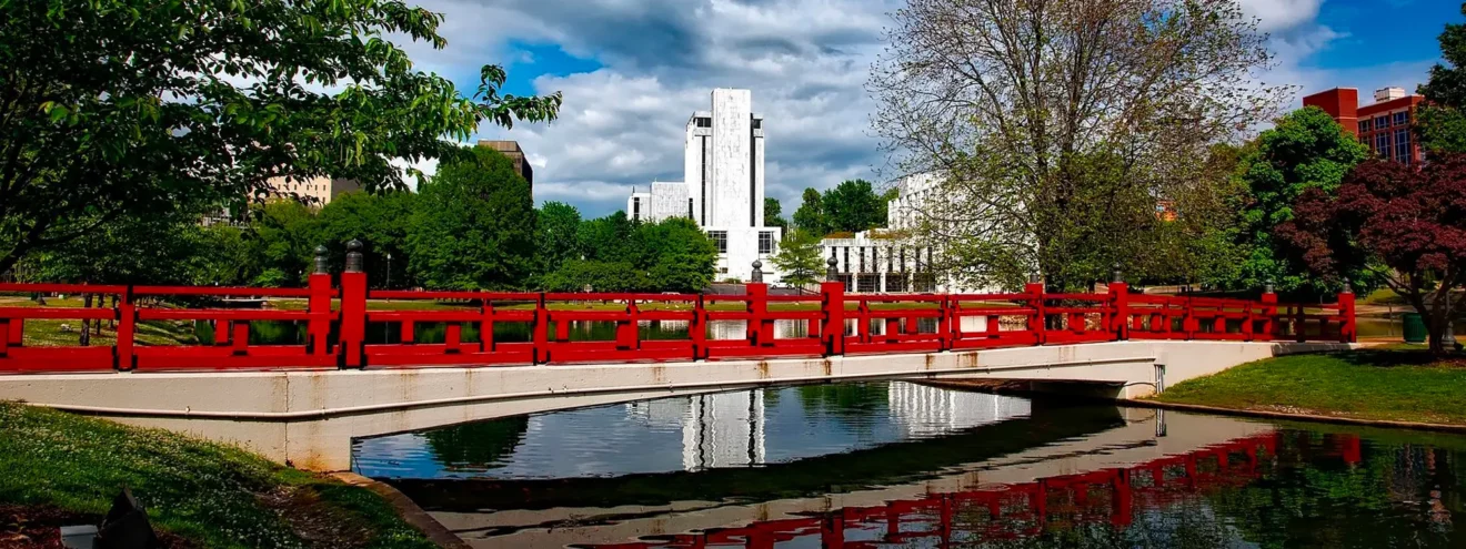 City view of Huntsville, Alabama.